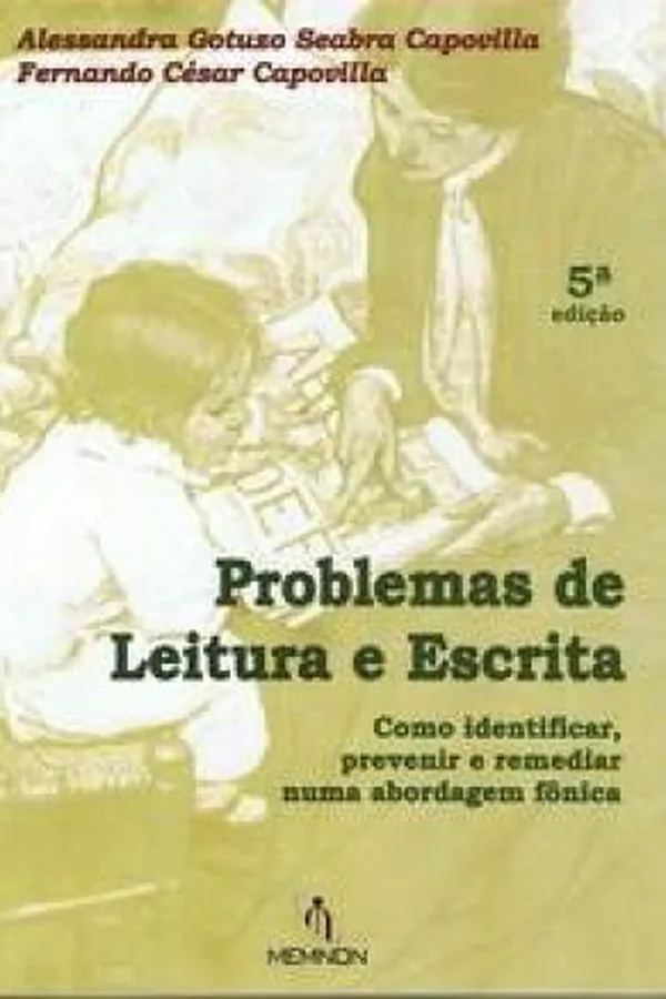 Capa de Problemas de leitura e escrita