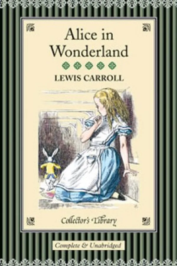 Capa de Alice`s Adventures in Wonderland & Through the Looking-Glass