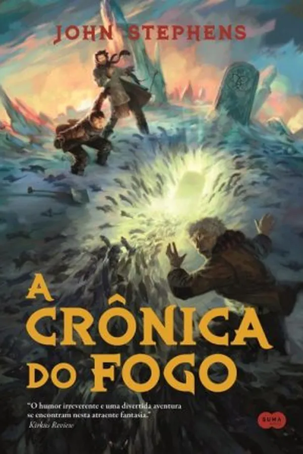 Capa de A Crônica do Fogo