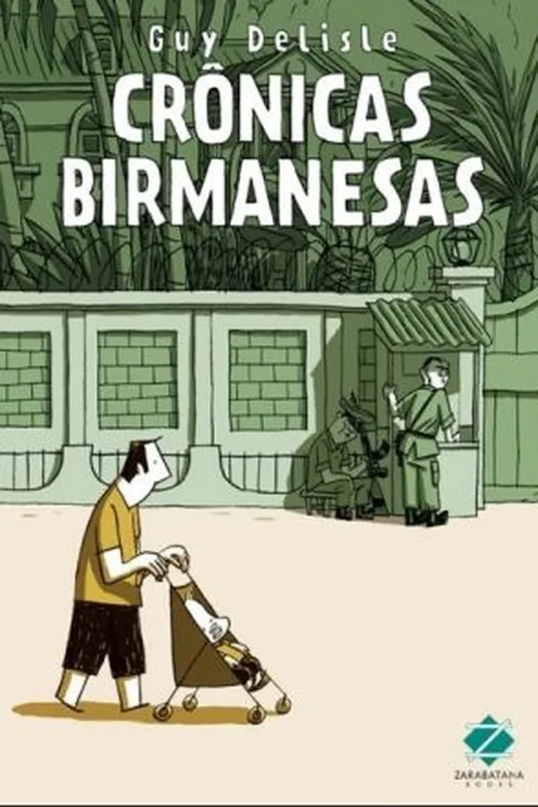 Capa de Crônicas birmanesas