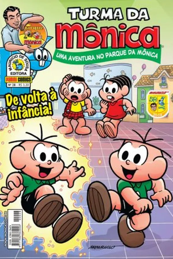 Cover of TURMA DA MONICA - UMA AVENTURA NO PARQUE DA MONICA Nº 28