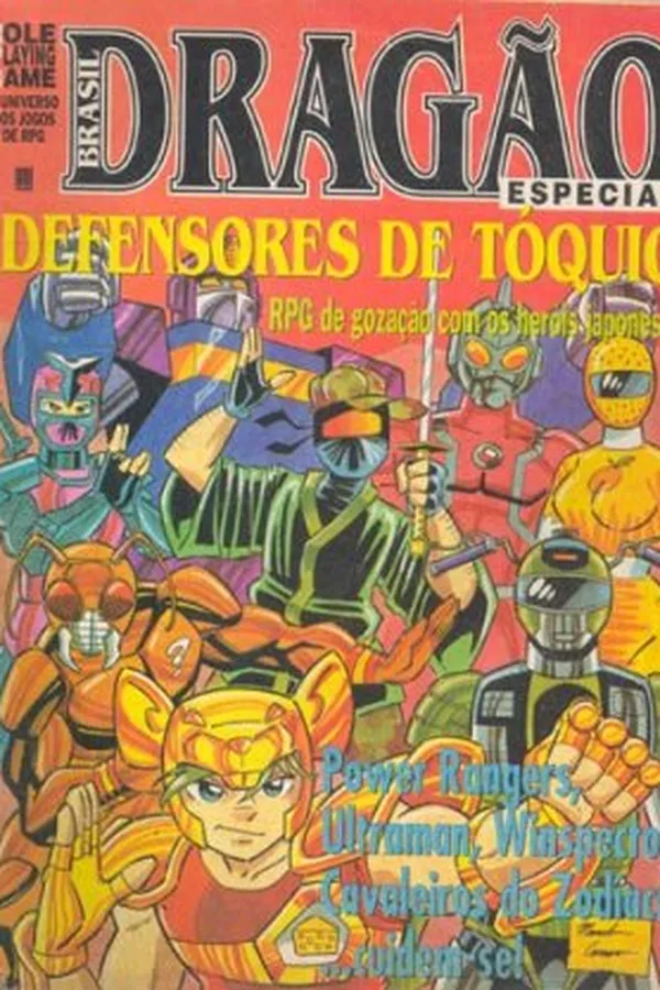 Capa de Dragão Brasil Especial Defensores de Tóquio