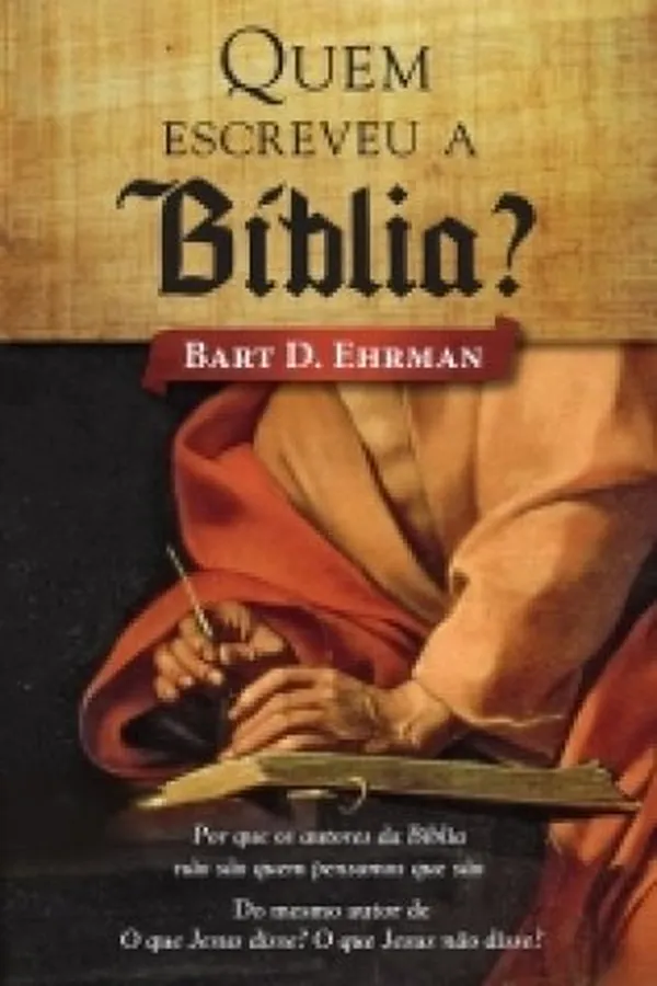 Capa de Quem Escreveu a Bíblia