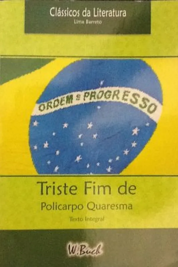 Capa de Triste Fim de Policarpo Quaresma