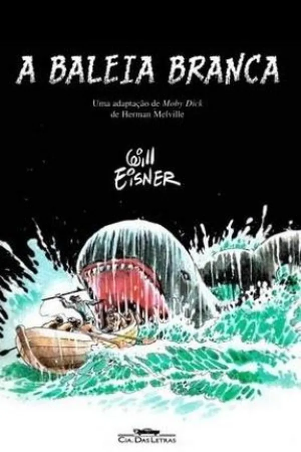 Capa de A Baleia Branca