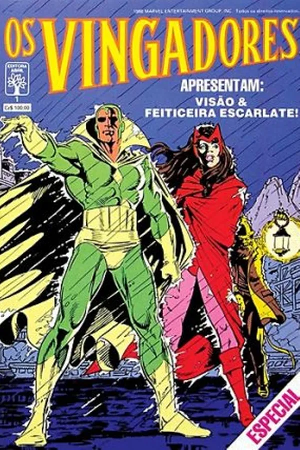 Capa de Os Vingadores Especial 1