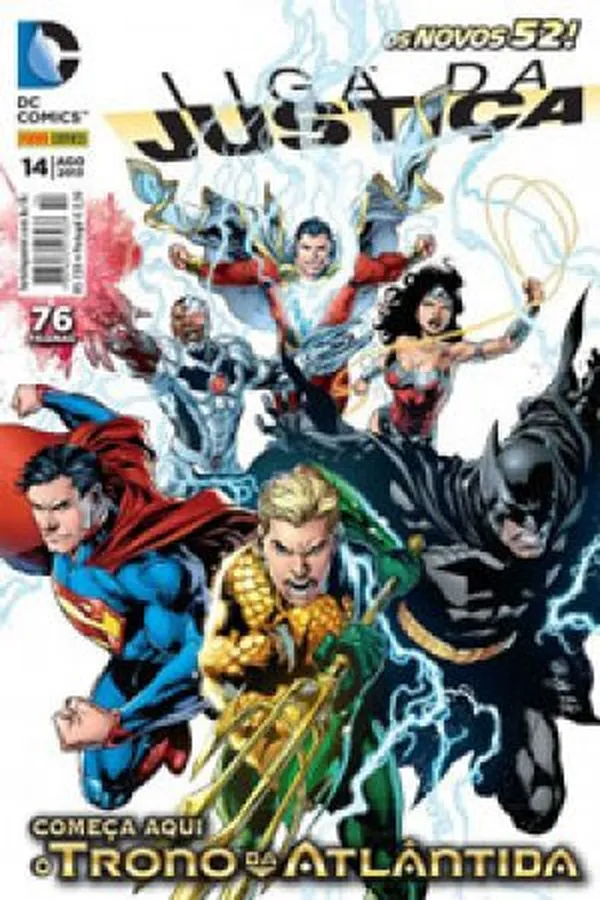 Capa de Liga da Justiça #14