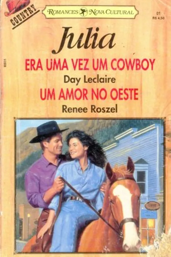 Capa de Era uma vez um cowboy & Amor no Oeste