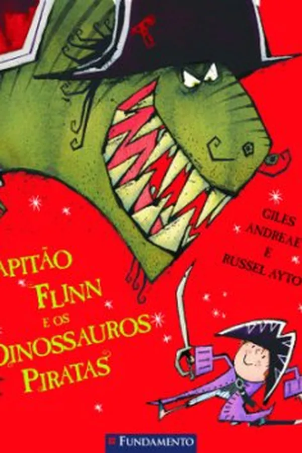 Capa de Capitão Flinn e os Dinossauros Piratas