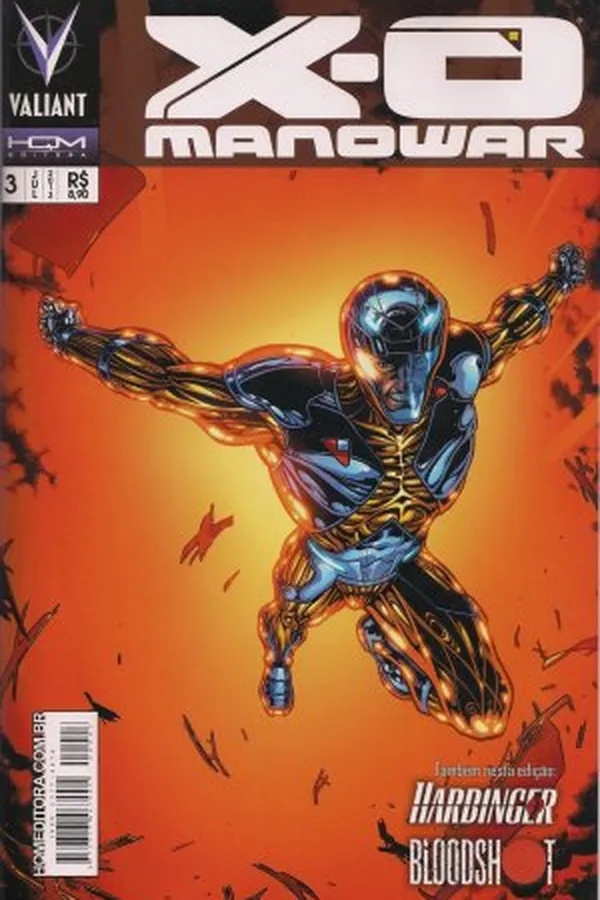 Capa de X-O Manowar #3
