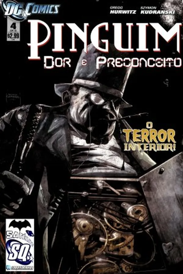 Capa de Pinguim - Dor e Preconceito #04 de 05