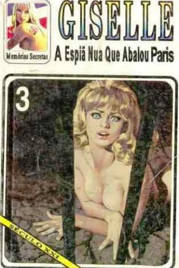 Capa de Giselle, a espiã nua que abalou Paris