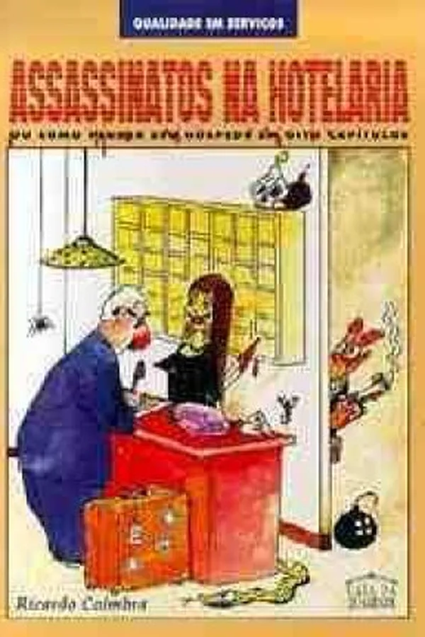 Capa de Assassinatos na Hotelaria
