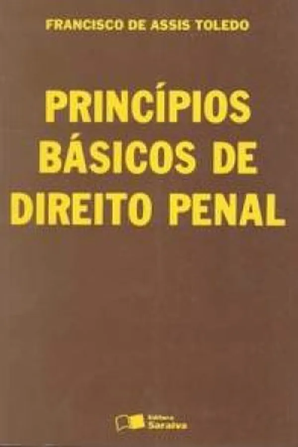 Capa de Princípios básicos de Direito Penal