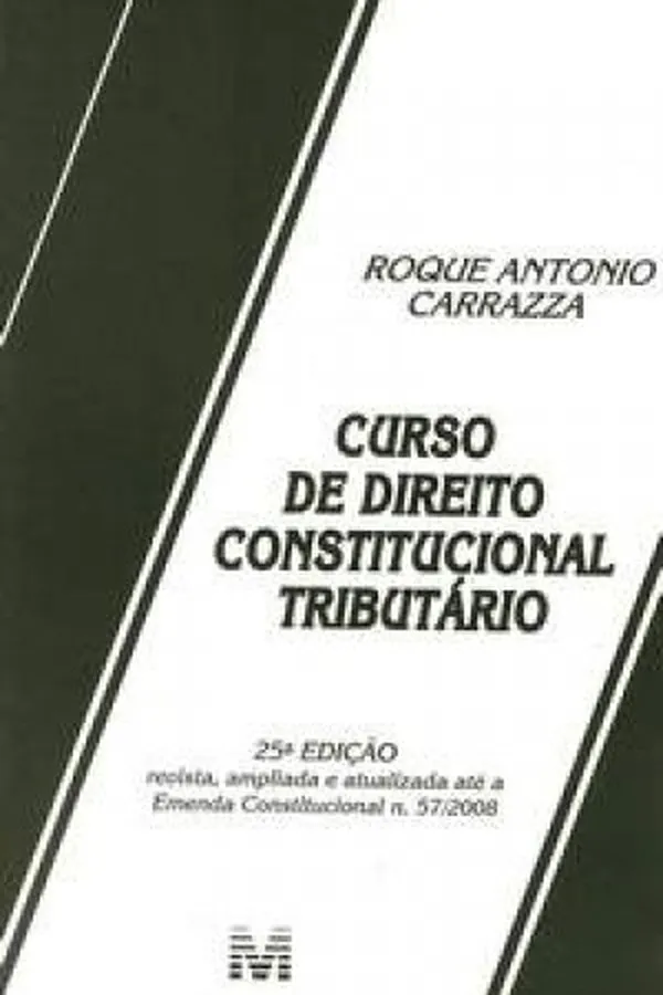 Capa de Curso de Direito Constitucional Tributário