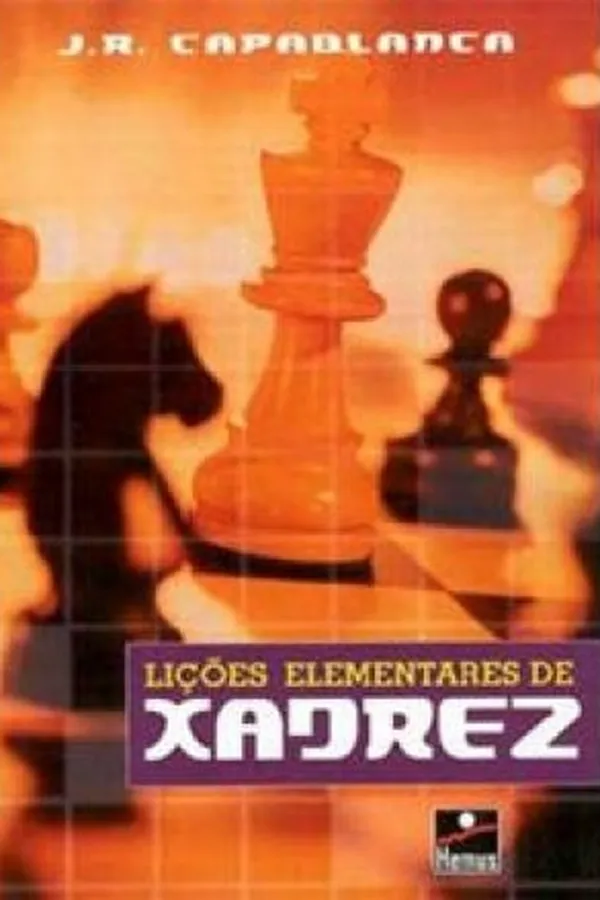 Capa de Lições Elementares de Xadrez
