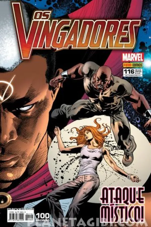 Capa de Os Vingadores #116