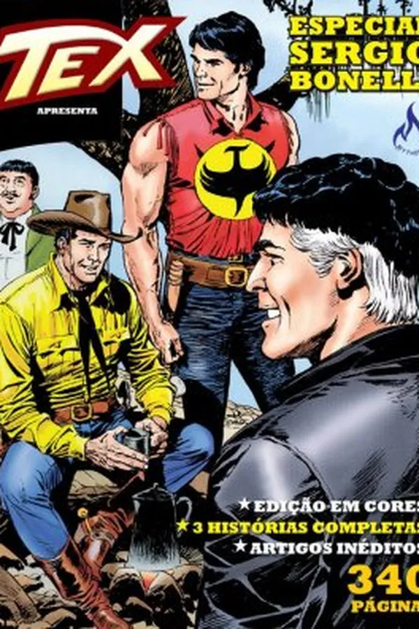Capa de Tex Apresenta: Especial Sergio Bonelli