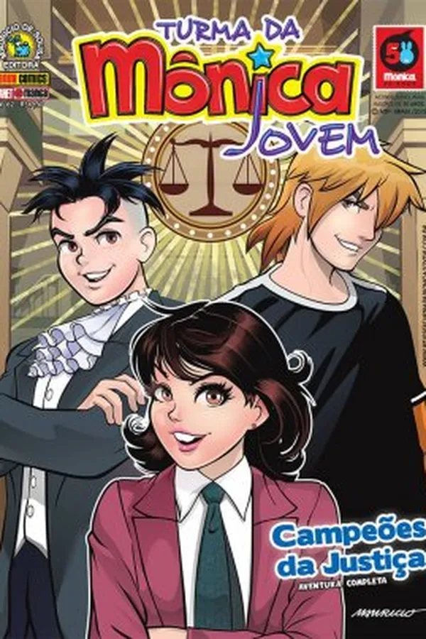 Capa de Turma da Mônica Jovem #62