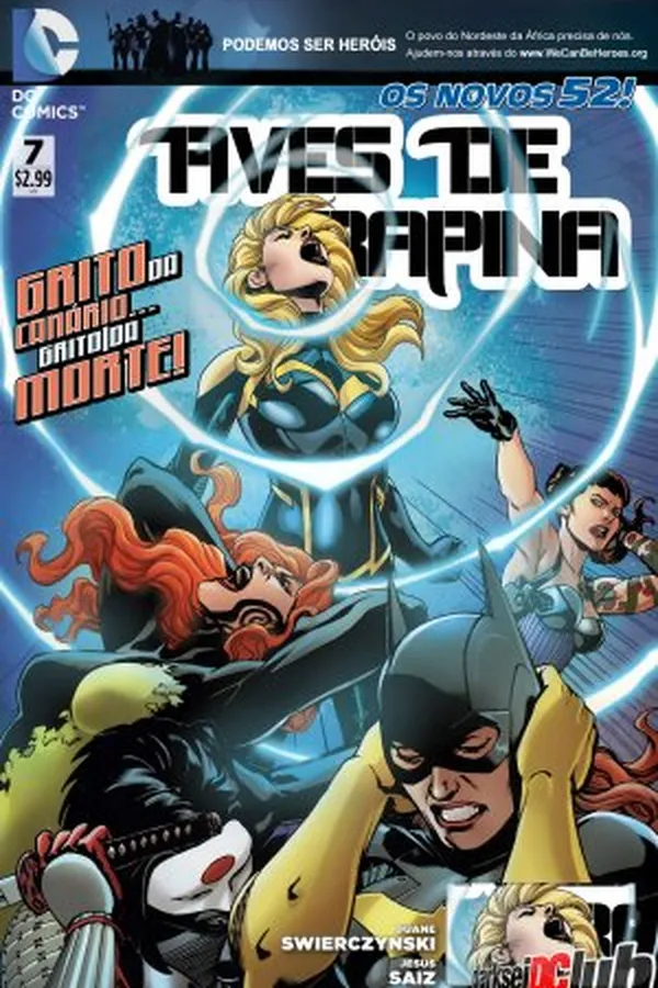 Capa de Aves de Rapina #07 - Os Novos 52