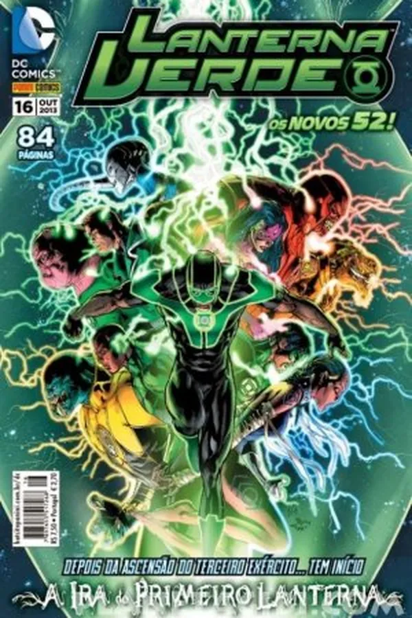 Capa de Lanterna Verde #16 - Os novos 52