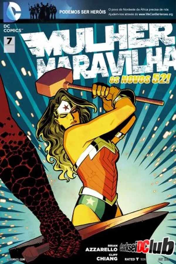 Capa de Mulher Maravilha #07 - Os Novos 52