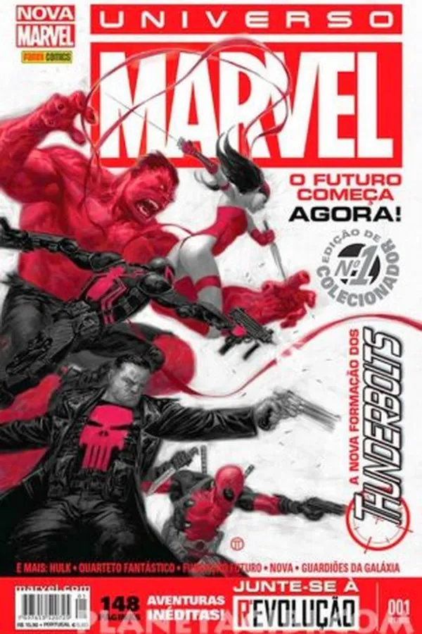 Capa de Universo Marvel (Nova Marvel)