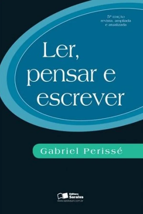 Capa de Ler, Pensar e Escrever