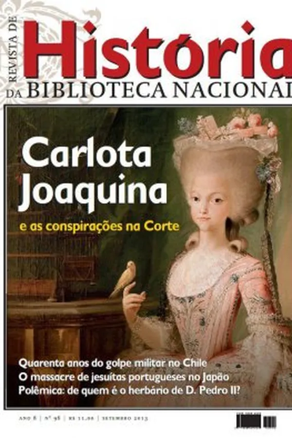 Capa de Revista de História da Biblioteca Nacional - Nº 96