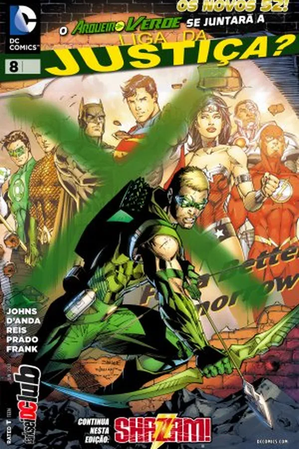 Cover of Liga da Justiça #08 - Os Novos 52