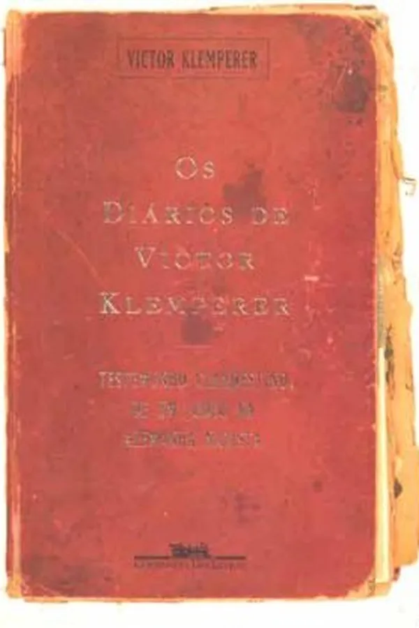Capa de Os Diários de Victor Klemperer