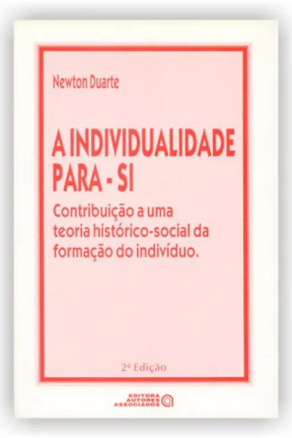 Capa de A individualidade para si