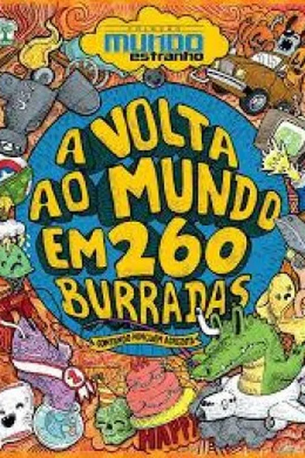 Capa de A Volta ao Mundo em 206 Burradas