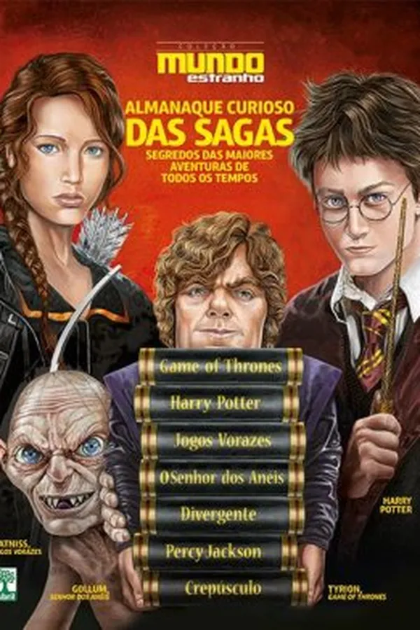 Capa de Almanaque Curioso das Sagas