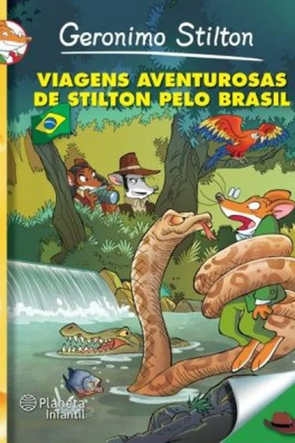 Cover of Viagens aventurosas de Stilton pelo Brasil