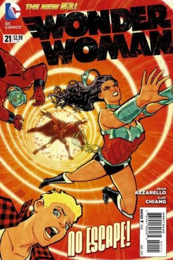 Capa de Mulher Maravilha #21 - Os novos 52