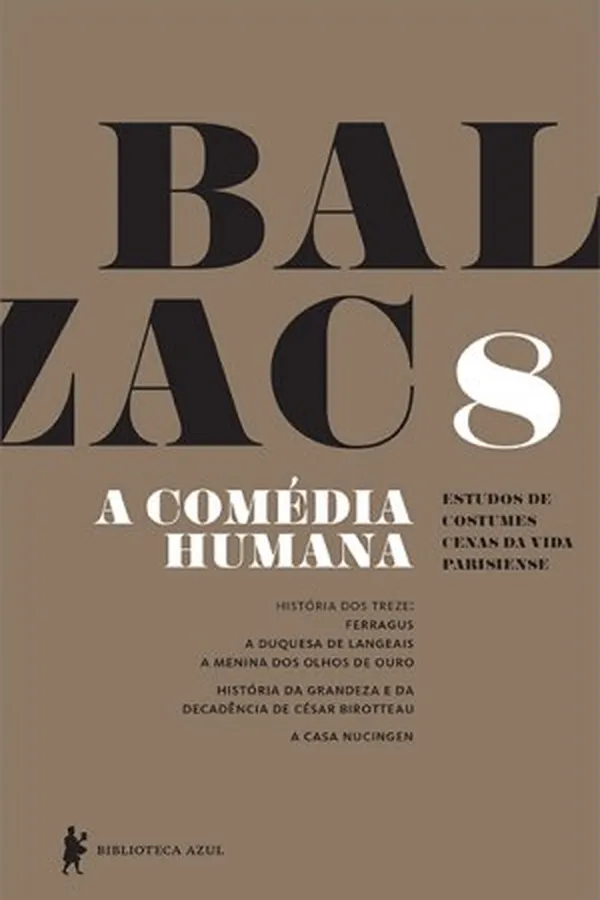 Capa de A Comédia Humana