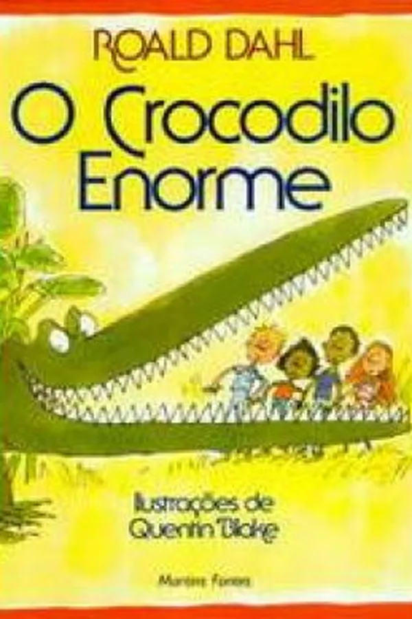 Capa de O crocodilo enorme