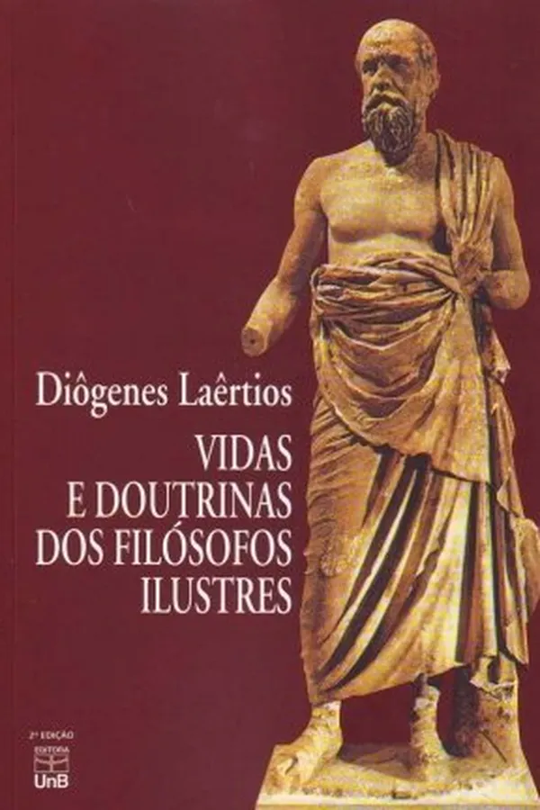 Capa de Vidas e Doutrinas dos Filósofos Ilustres