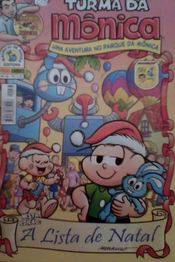 Capa de Turma da Mônica Uma Aventura no Parque da Mônica Nº 36