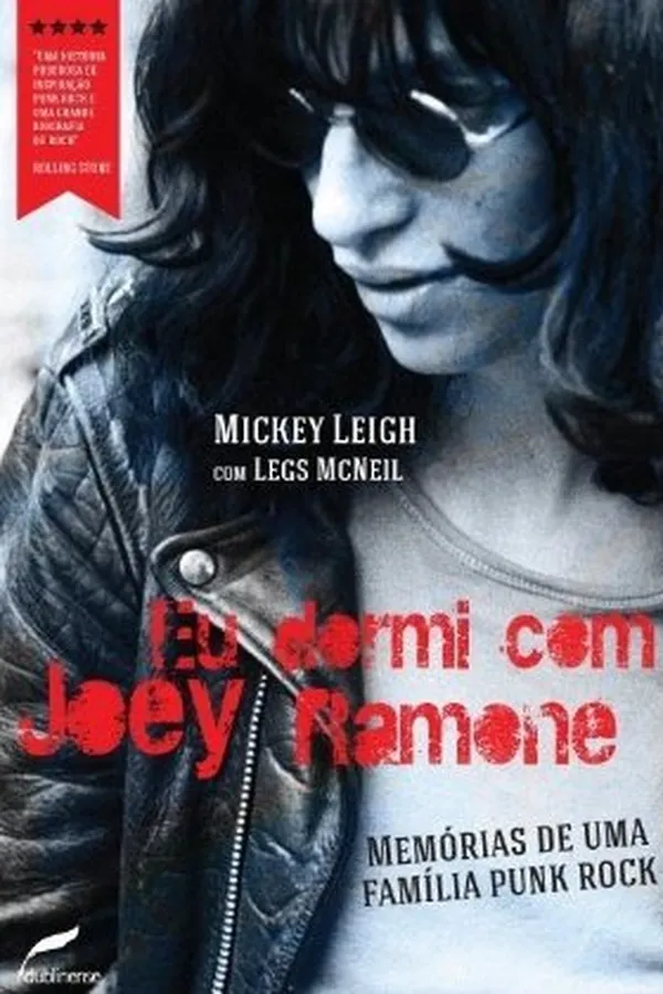 Capa de Eu Dormi Com Joey Ramone - Memórias de Uma Família Punk Rock