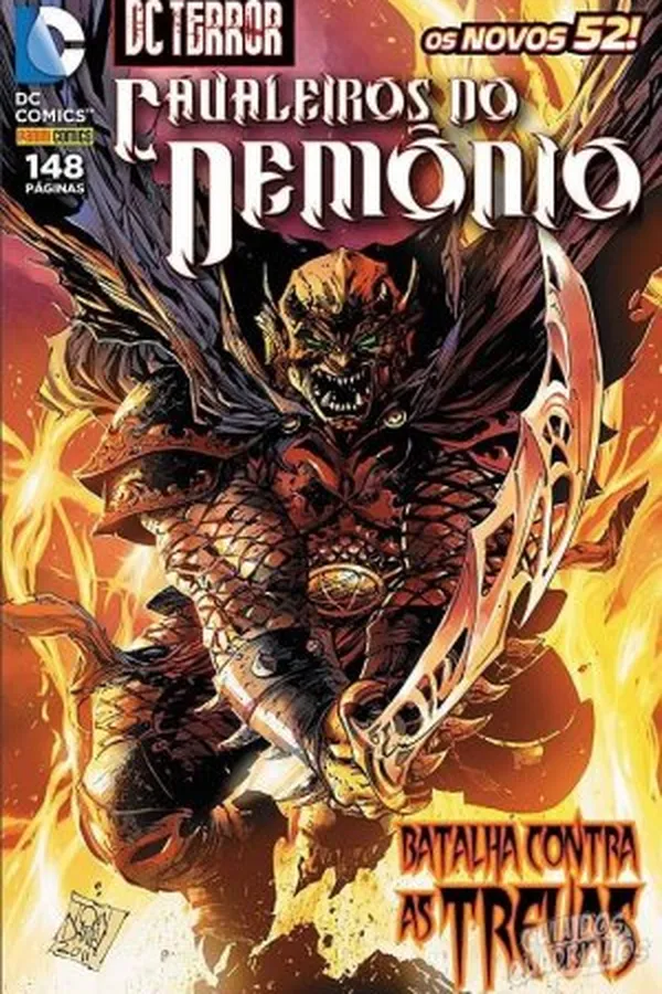 Capa de DC Terror #1 - Cavaleiros do Demônio