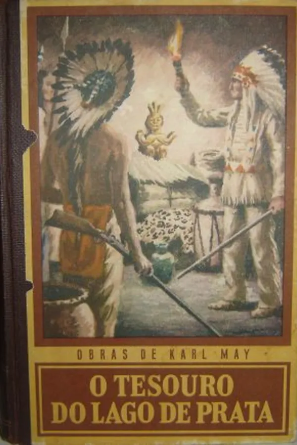 Capa de O tesouro do lago de prata