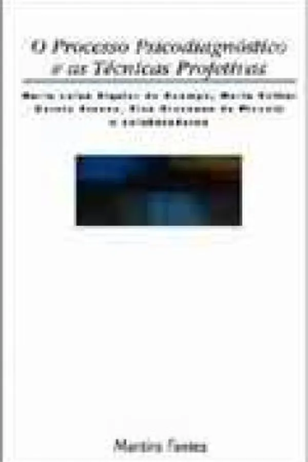Capa de O processo psicodiagnóstico e as técnicas projetivas