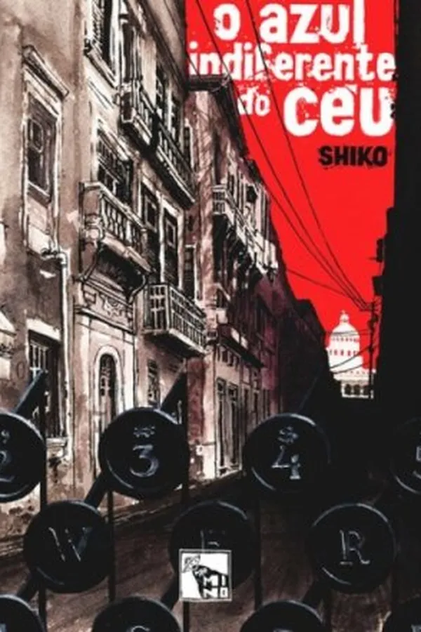 Capa de O Azul Indiferente do Céu