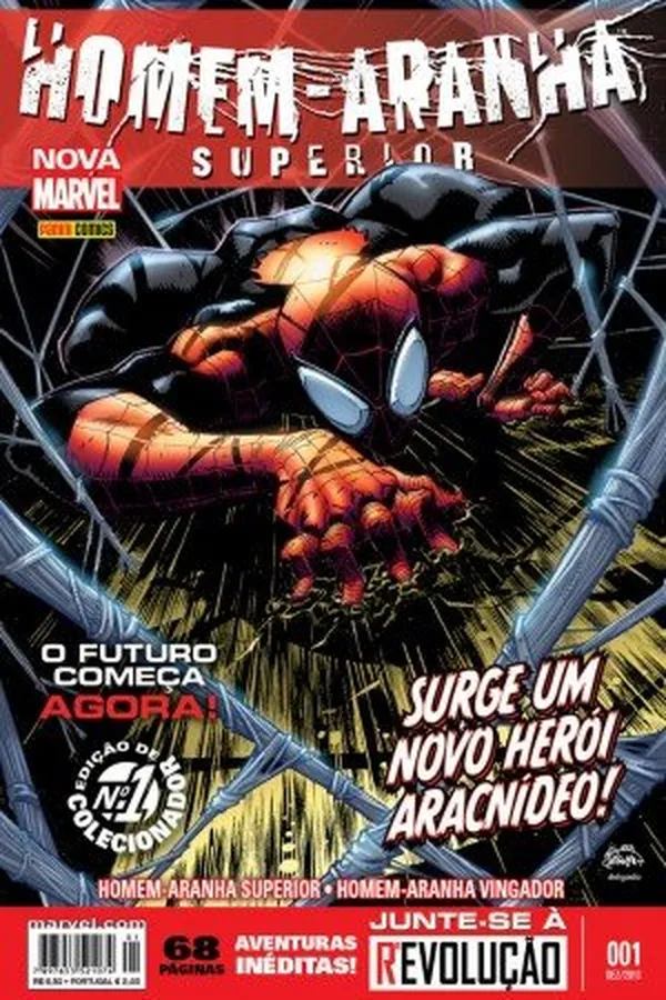 Capa de Homem-Aranha Superior