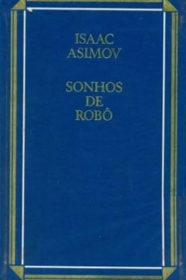 Capa de Sonhos de Robô