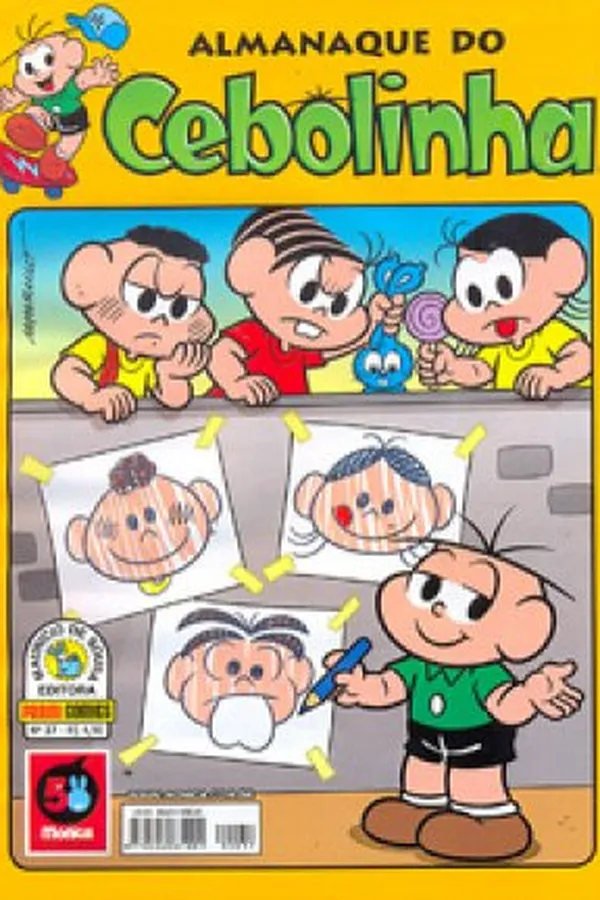 Capa de almanaque do cebolinha nº 37