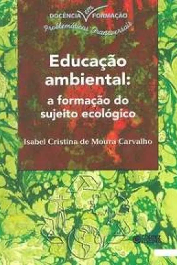 Capa de Educação Ambiental:A formação do sujeito ecologico