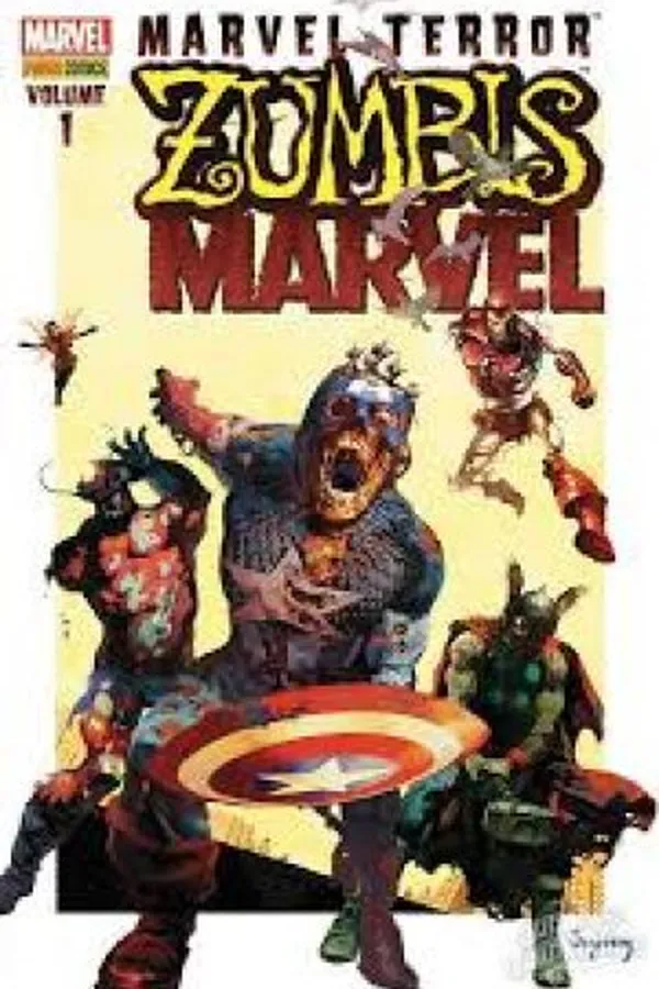 Capa de Coleção Marvel Terror: Zumbis Marvel - Volume 1